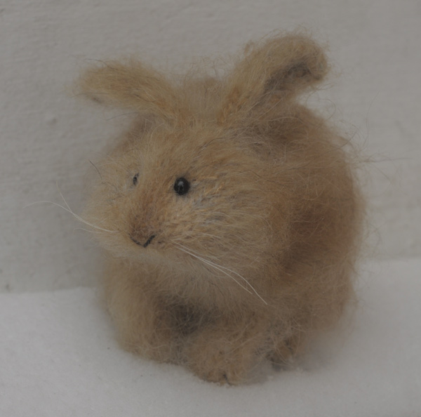 small sad rabbit