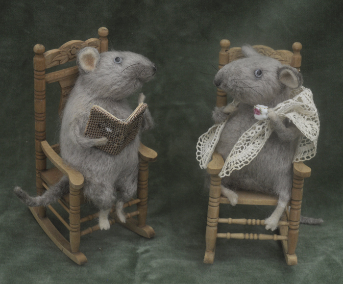 old rats reading books