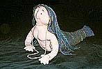 mermaid cloth doll