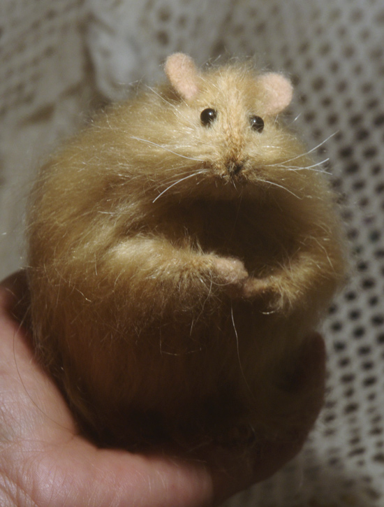 stuffed hamster