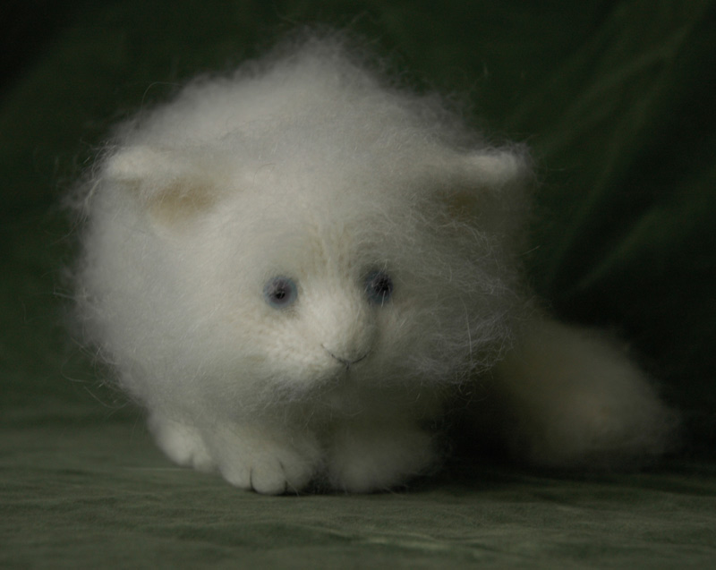 белая кошечка