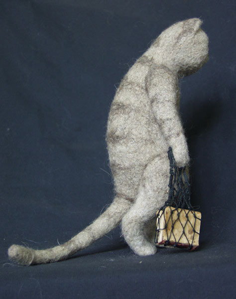 кот учёный