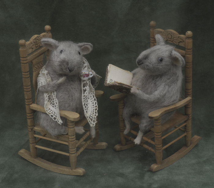 old rats reading books